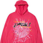 pink essentials hoodie